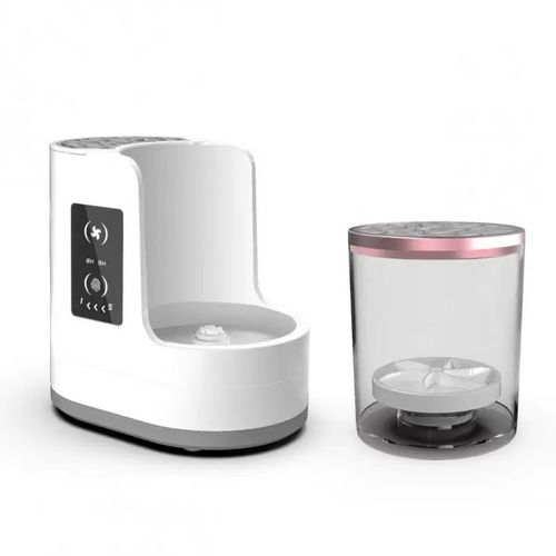Hot Sales 3-in-1 Rechargeable Portable Quick Dry Automatic Electronic Ultrasonic Makeup Brush Cleaner and Dryer Machine
