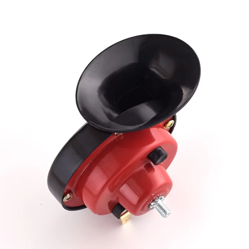 12V Car Motorcycle Snail Horn High Low Dual Tone Electric Horn Super Loud Warning Horn Replacement Parts