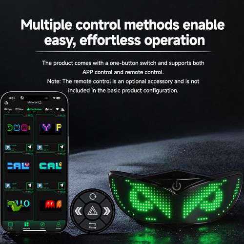 Three in One Multi Purpose App Custom Pattern Display Smart Induction Mode Memory High Brightness Led B3 Bicycle Tail Light