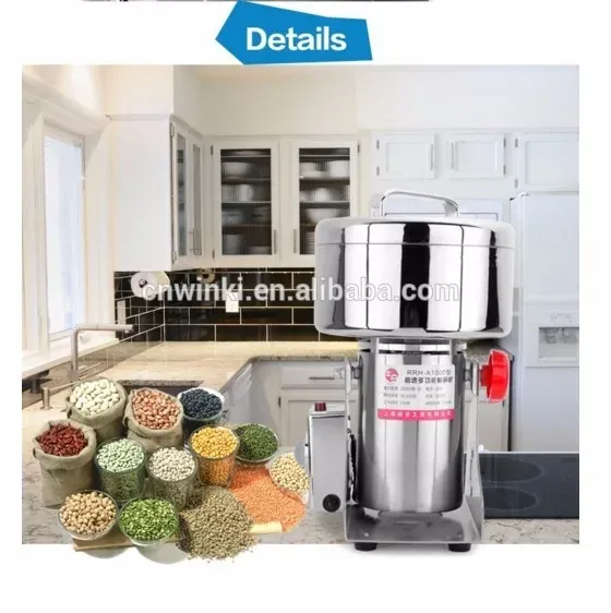🔥 Unleash 2000W of Grinding Power – AV-687 Electric Grinder for Ultra-Fine Results in Seconds!
