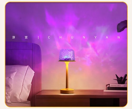 ✨ 16-Color Water Ripple Lamp – Your New Cozy Night Light!