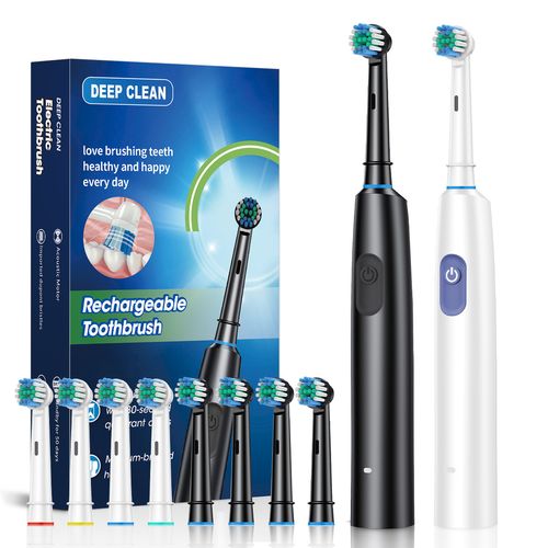 Rechargeable Electric Toothbrush – Deep Clean, Brighter Smile!