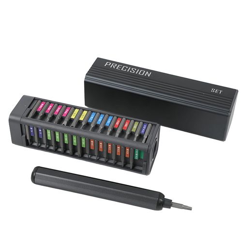OEM 52-in-1 Rechargeable Lithium Battery Mini Precision Electric Screwdriver Set Plastic Magnetic Tip for Household Phone Laptop