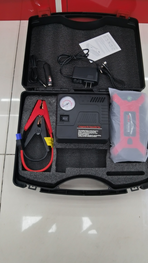 2026 Hot Sale 12V 400A 8000mAh 2-in-1 Car Jump Starter & Portable Air Compressor, Emergency Battery Booster Power Bank for Vehicle