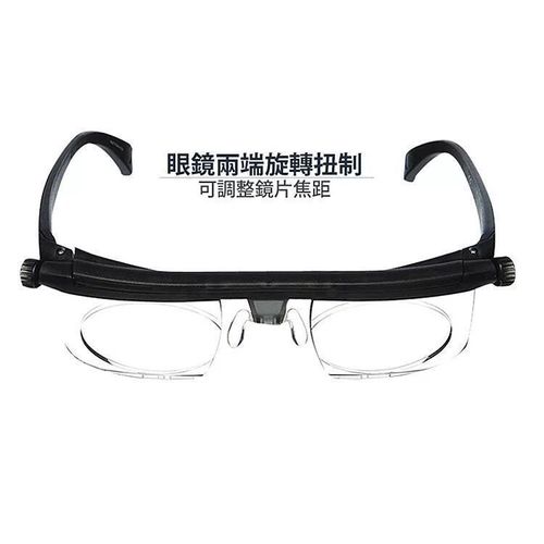 Adjustable Rotating Glasses for Presbyopia, Changing Focal Length Easily with a Smooth Twist for Myopia and Hyperopia.