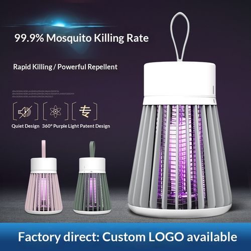 Ziguang Physical Mosquito Trap Killer Lamp Ambient Light ABS Aluminum Mesh Built-In Battery 11-20 Coverage Portable