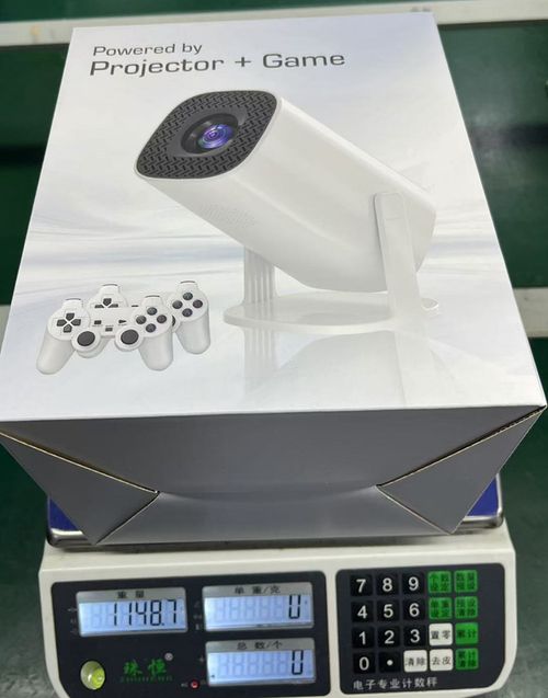 P30 MAX 4K Supported Android 11 WIFI Gaming Projector 2G Built-in HIFI Stereo Speakers-Portable Pocketable Home Theater