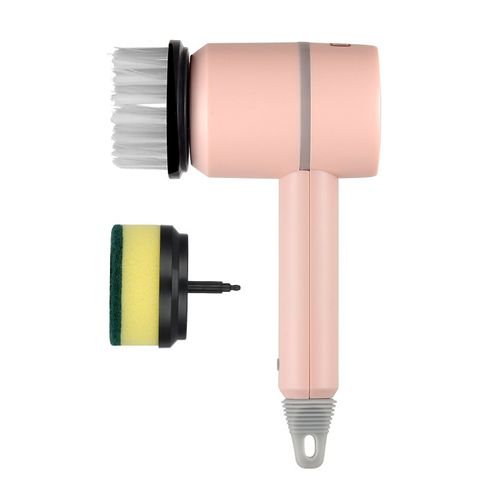 2026 New Hot Sale Custom Waterproof Silent Magic Replaceable 2 Brush Heads Electric Cleaning Brush