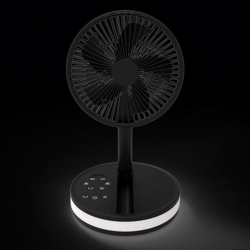 3-in-1 Rechargeable Fan: Cool Light & Power Bank! 🌬️💡🔋