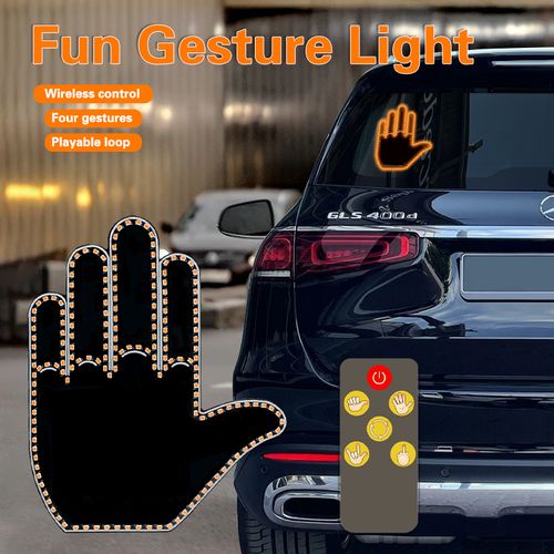 Interesting Rear Advertising Equipment with Luminous LED Display Light Sign