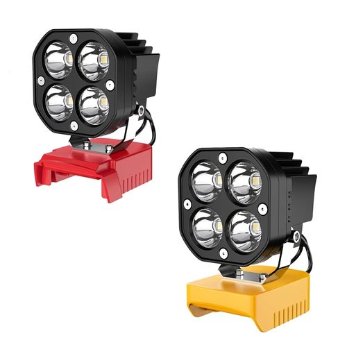 💡 40W Cordless LED Work Light – Brighten Any Job Site Instantly!