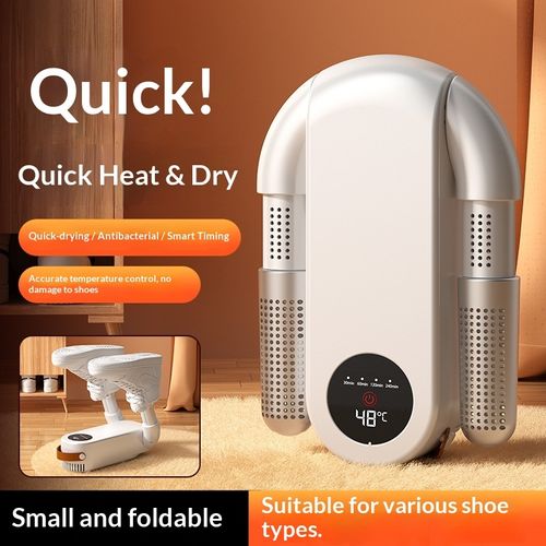 Electric Multi-head Foldable Shoe Dryer with Deodorization & Sterilization Quick-drying Household Appliance