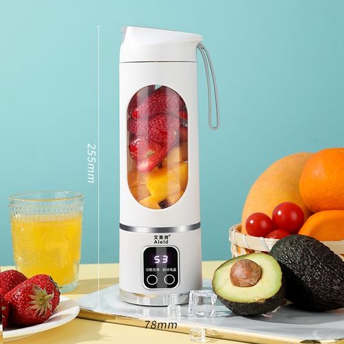 🥤 450ml Rechargeable Mini Juicer – Fresh Juice On The Go!