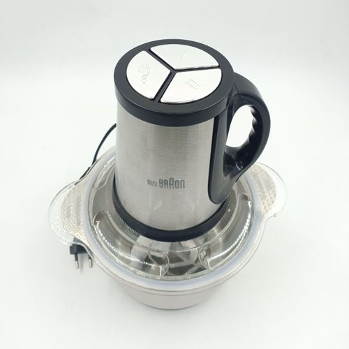 Fp-222  High Quality Stainless Steel Meat Grinder Home Electric Complementary Food Machine Cross-border Wholesale