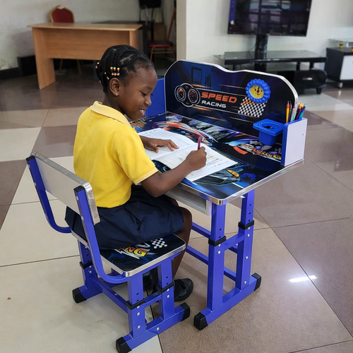 Kids Adjustable Study Desk & Chair Set | Perfect for Homework