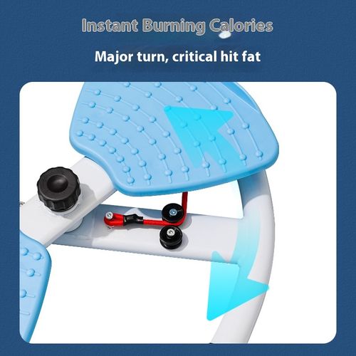 Silent Turntable Waist Twisting Machine Fitness Tool Ab Twister Board with the Smart LED Digital Monitor for Women Belly Fat