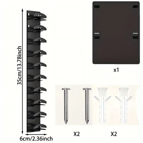 2nd Generation Baseball Cap Multi-layer Wall Mounted Multifunction Clothing Organizer for Living Room and Wardrobe