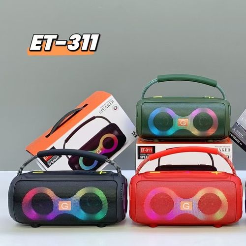 Portable Bluetooth Speaker with RGB Lights – Perfect for Parties in Ghana!