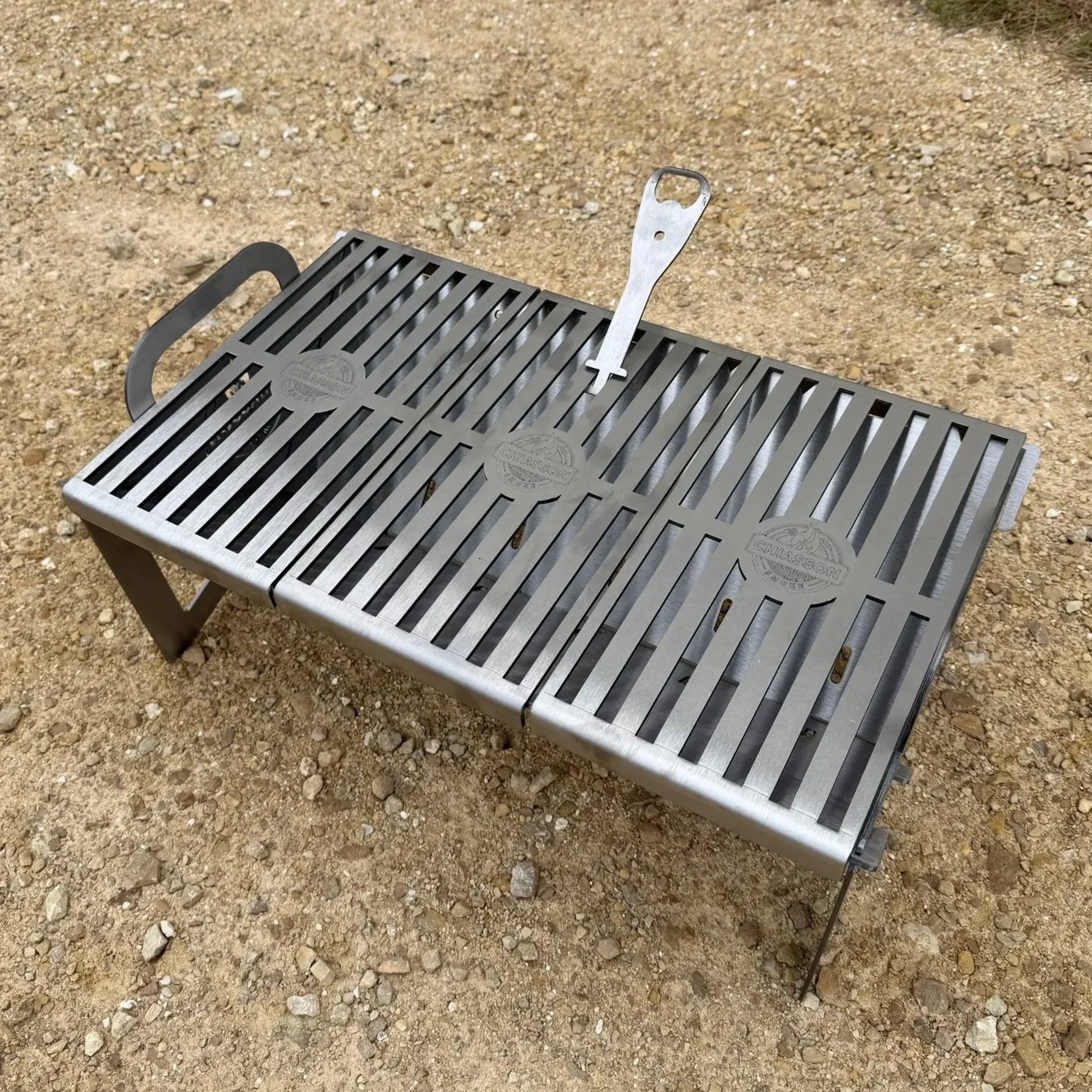 The Chiasson Smoke Hauler Grill   backyard grill