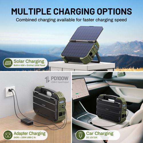 High-power 1000W Factory Direct Supply Portable Lithium Ion Solar Outdoor Emergency Mobile Pure Sine Wave Energy Storage Power