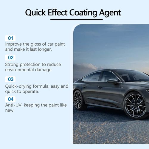 Hot Sales Rayhong Automotive Crystal Paint Surface Brightener Daily Chemicals Hand Spray Wax Car Quick Effect Coating Agent