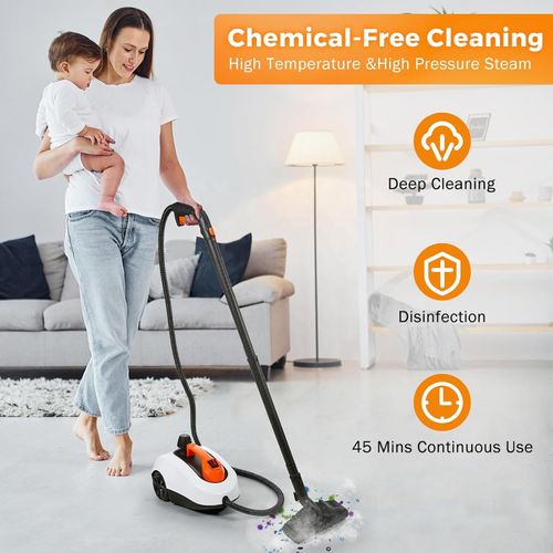 Popular Commercial Handheld Steam Cleaner for High-Pressure Car and Kitchen Cleaning in 2026