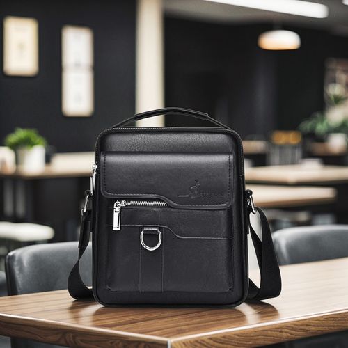 New Arrivals Men's Multi-Functional Business Shoulder Bag Crossbody Bag Oxford Texture Lightweight Carryall for Business Use