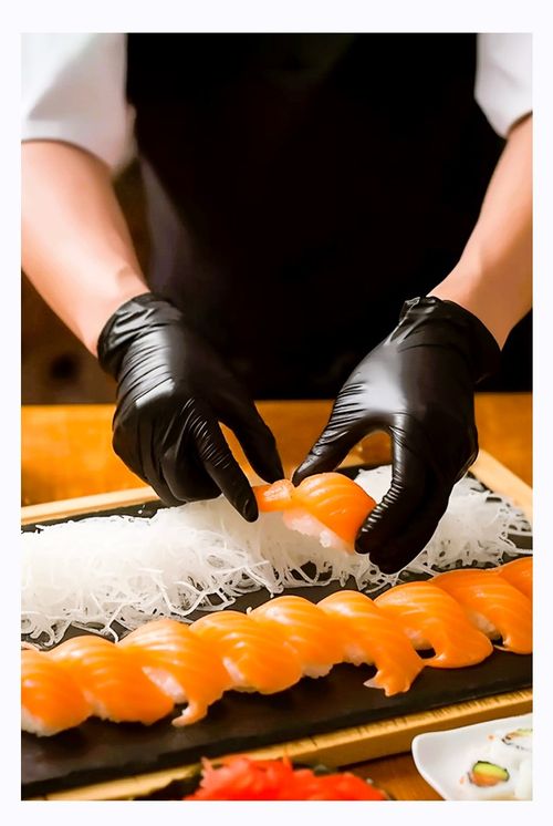 Nitrile Safety Work Gloves Disposable Exam Gloves Powder-Free Latex-Frees Medical Grade Industrial Nitrile Gloves