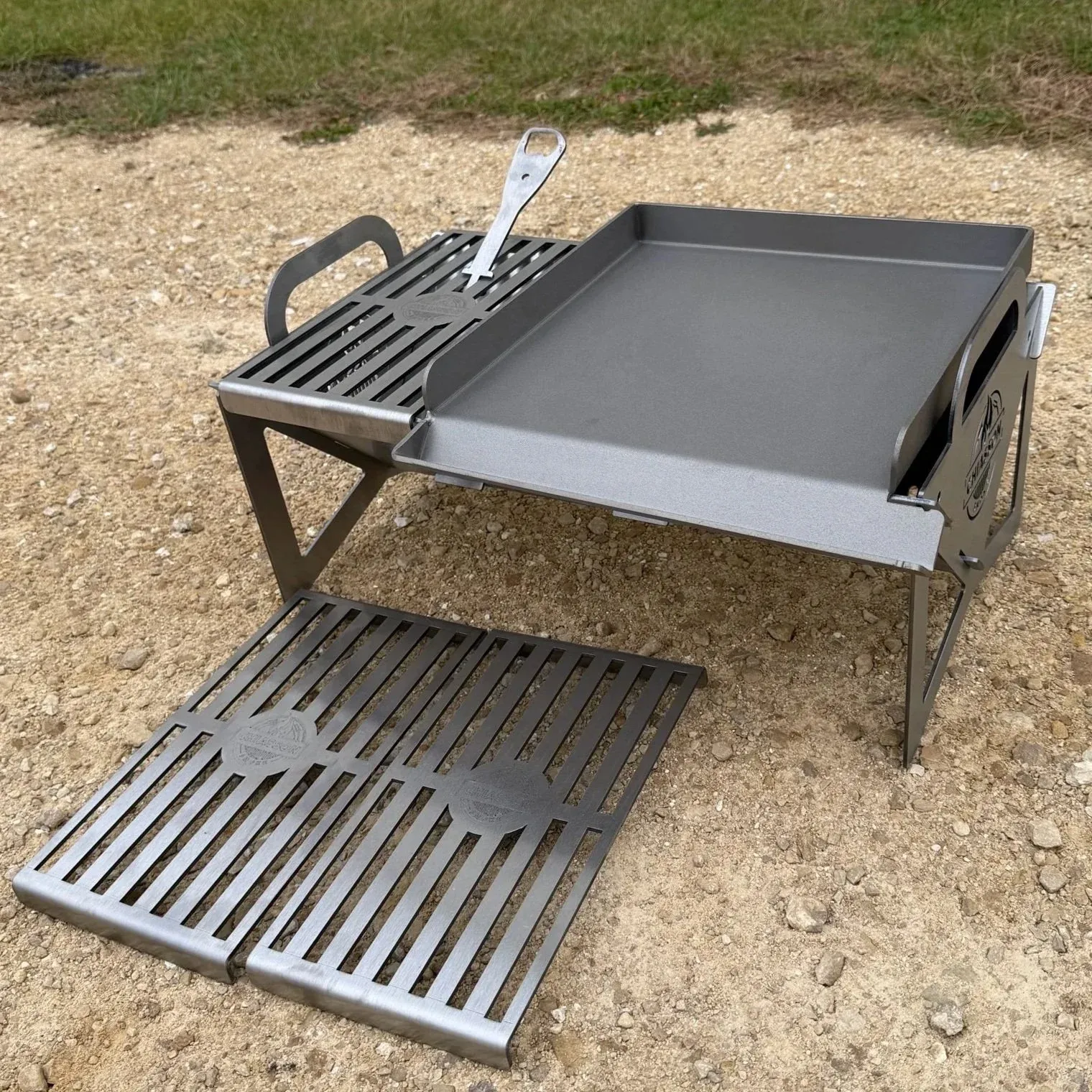 The Chiasson Smoke Hauler Grill   backyard grill
