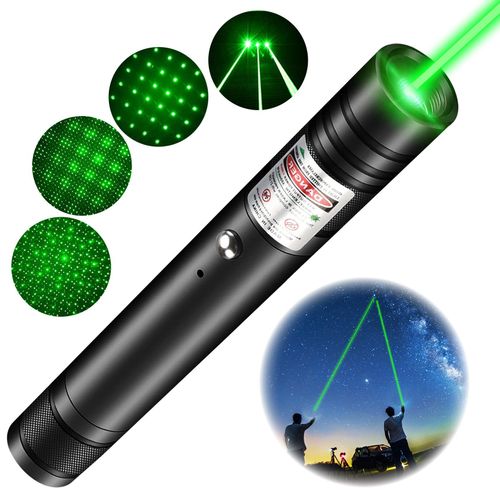 New Best-selling Pet Laser Toys with Red Light and Green Starry Sky Pattern Laser cat Interactive Laser Pen Teasing Pen Toys.