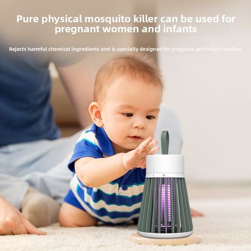 Ziguang Physical Mosquito Trap Killer Lamp Ambient Light ABS Aluminum Mesh Built-In Battery 11-20 Coverage Portable