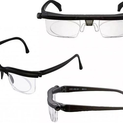 Adjustable Rotating Glasses for Presbyopia, Changing Focal Length Easily with a Smooth Twist for Myopia and Hyperopia.