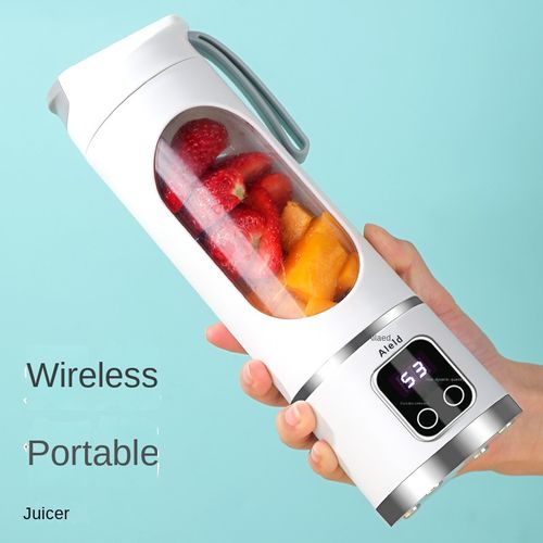 🥤 450ml Rechargeable Mini Juicer – Fresh Juice On The Go!