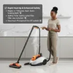 Popular Commercial Handheld Steam Cleaner for High-Pressure Car and Kitchen Cleaning in 2026