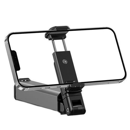 Selfie Stick with 360 Rotate & Mobile Phone Holder Flexible Aluminum Airplane Foldable Handfree Flight for Travel