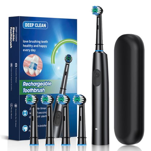 Rechargeable Electric Toothbrush – Deep Clean, Brighter Smile!