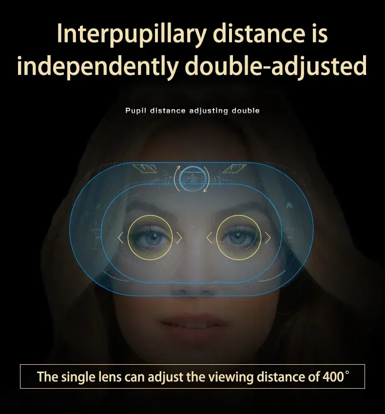 Immersive 3D VR Glasses – Virtual Reality Goggles for Smartphones