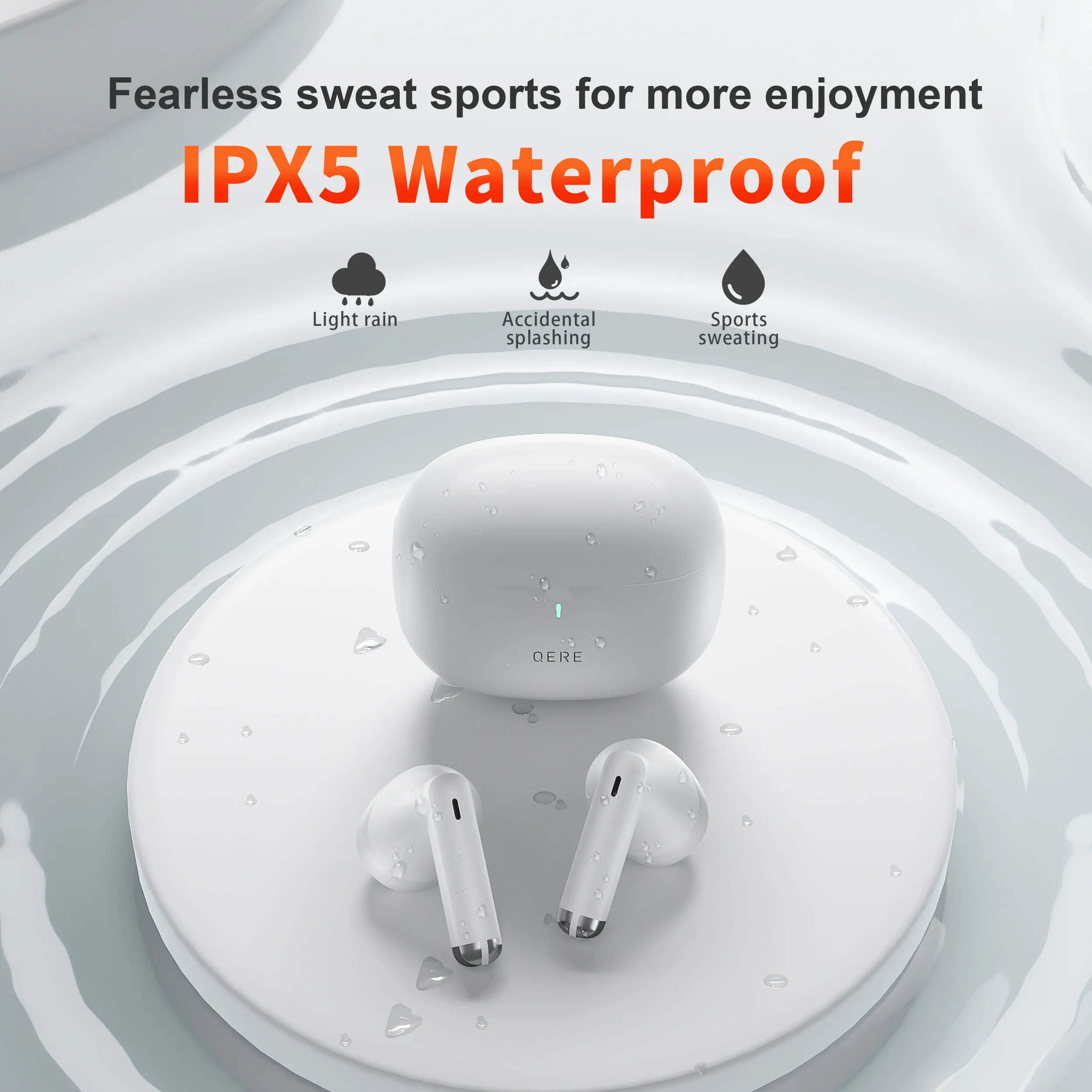 Premium Wireless Bluetooth Earbuds | Noise-Canceling & Waterproof earphones