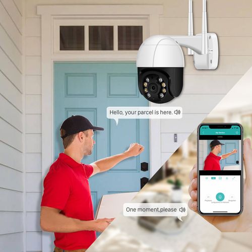 PTZ Camera with Zoom | Auto Tracking, WiFi & Night Vision