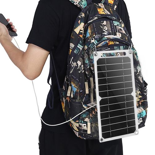 30W Portable Solar Panel | USB Waterproof Charger for Outdoor Hiking & Camping