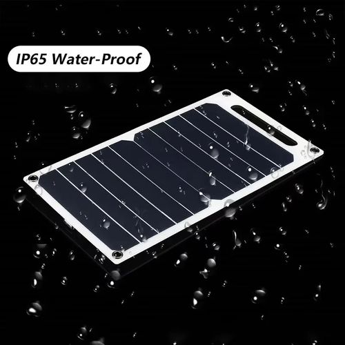 30W Portable Solar Panel | USB Waterproof Charger for Outdoor Hiking & Camping