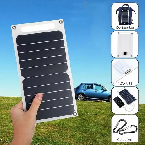 30W Portable Solar Panel | USB Waterproof Charger for Outdoor Hiking & Camping