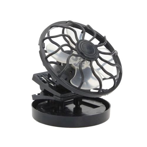 Portable Solar-Powered Clip-on Cap Fan | Hands-Free Cooling for Hiking & Outdoor Activities