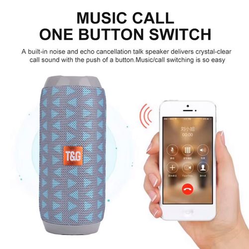 Outdoor Portable Bluetooth Speaker | Deep Bass, FM Radio & Waterproof