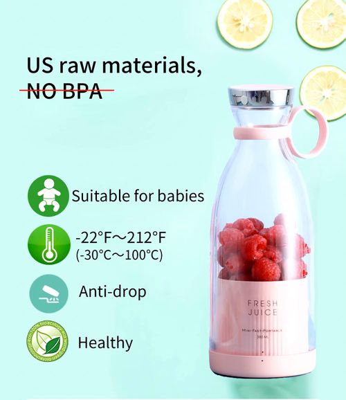 Mini Portable Juice Blender | USB Rechargeable & Easy Clean