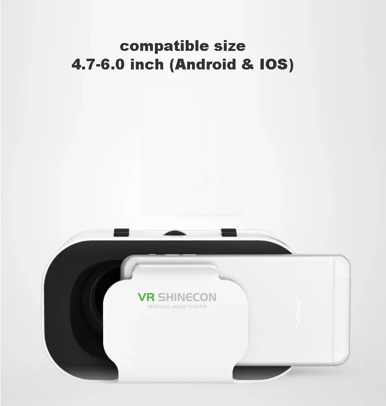 Immersive 3D VR Glasses – Virtual Reality Goggles for Smartphones