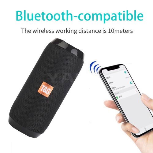 Outdoor Portable Bluetooth Speaker | Deep Bass, FM Radio & Waterproof