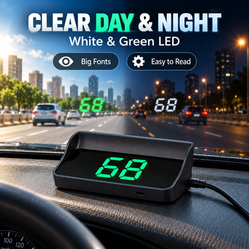 Head-up display Windshield Speedometer Projector for Cars