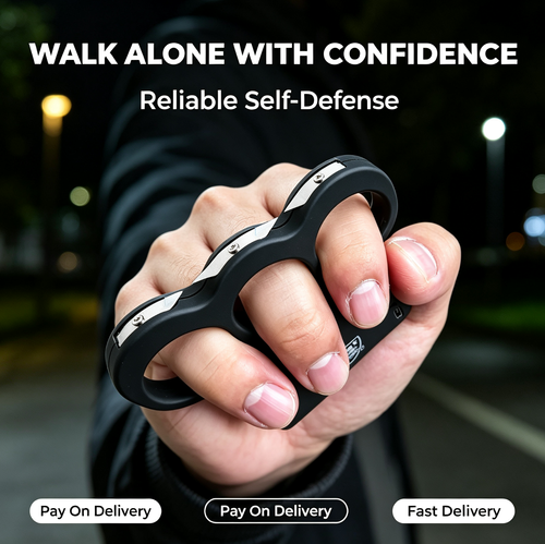 Hot Selling Self‑defense Alarm Portable Finger Ring Safety Device for Solo Walking Outdoor Travel | COD Free Shipping