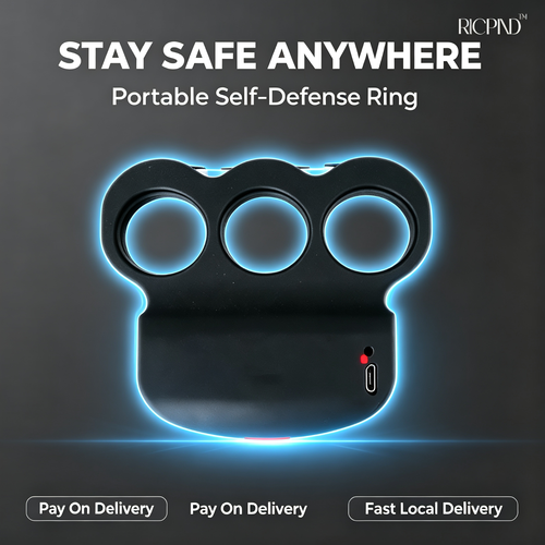 Hot Selling Self‑defense Alarm Portable Finger Ring Safety Device for Solo Walking Outdoor Travel | COD Free Shipping